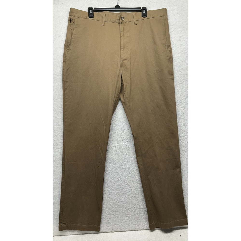 Free Fly Mens Size 34X32 Brown Anchor Chino Athletic Pants